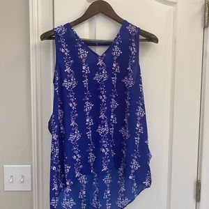 Kaari blue tank